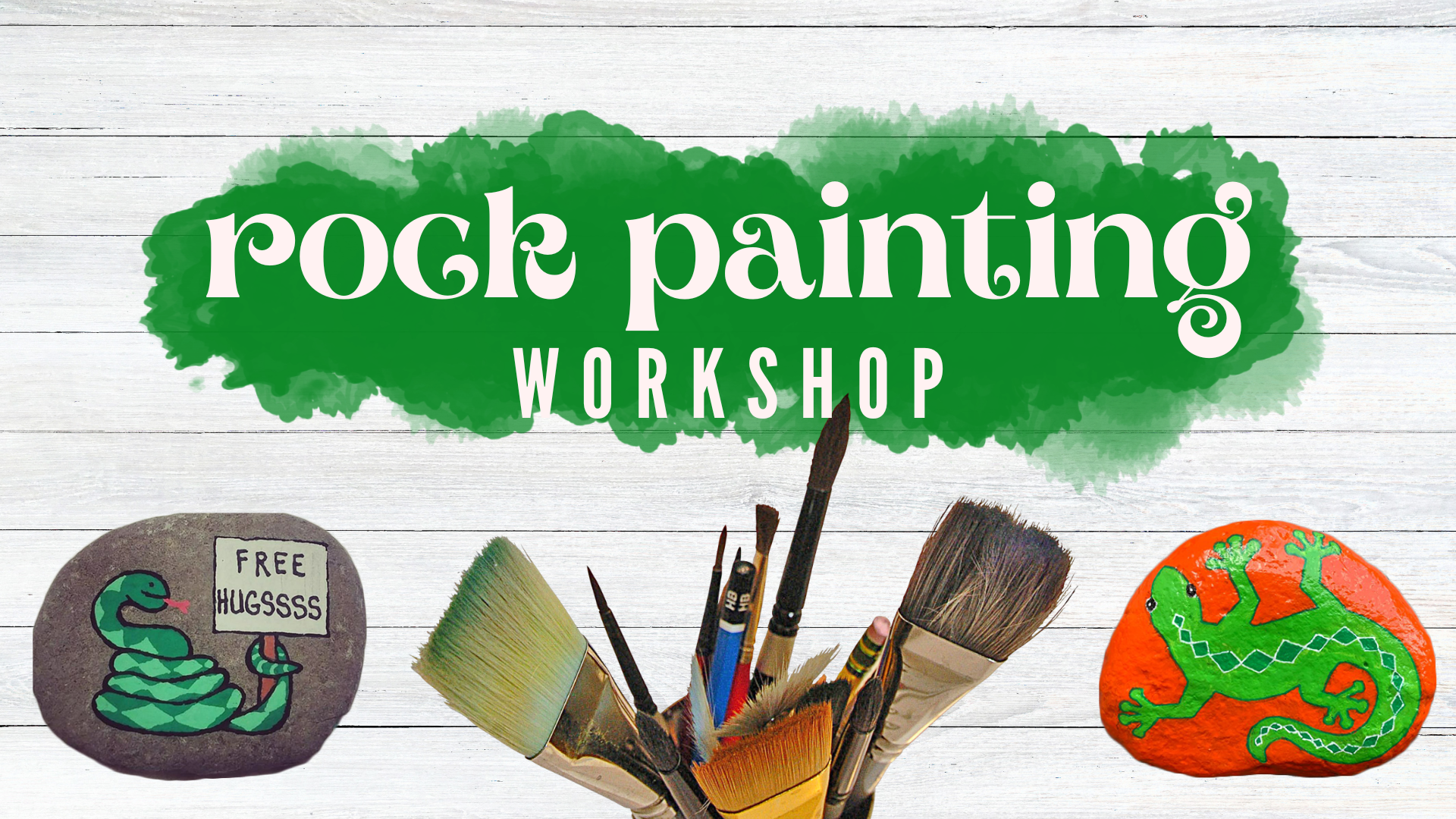 Reptile Rock Painting Workshop-August 24th